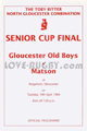 Gloucester Old Boys Matson 1994 memorabilia